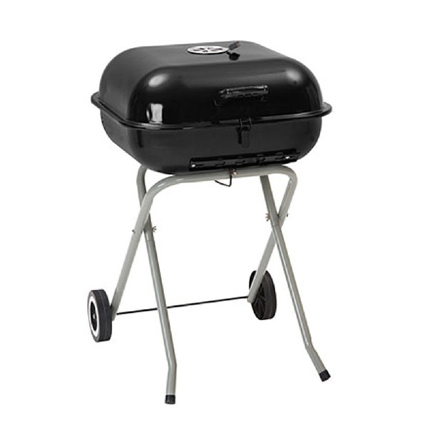 Foldable square bbq grill 18 inch charcoal bbq grills
