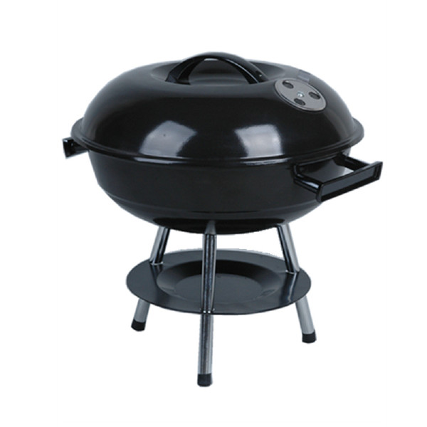 Garden outdoor 14inch round charcoal barbecue bbq grill easy assembly