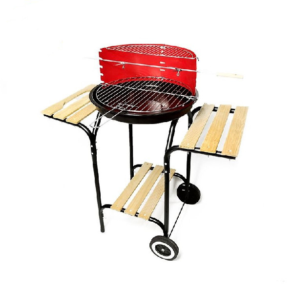 Simple Trolley Unique trolley Charcoal Barbeque round bbq grill
